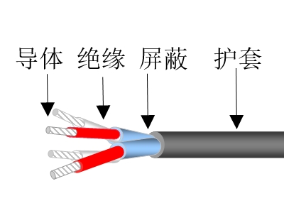 计算机控制配套用聚乙烯绝缘多芯特种控制电缆